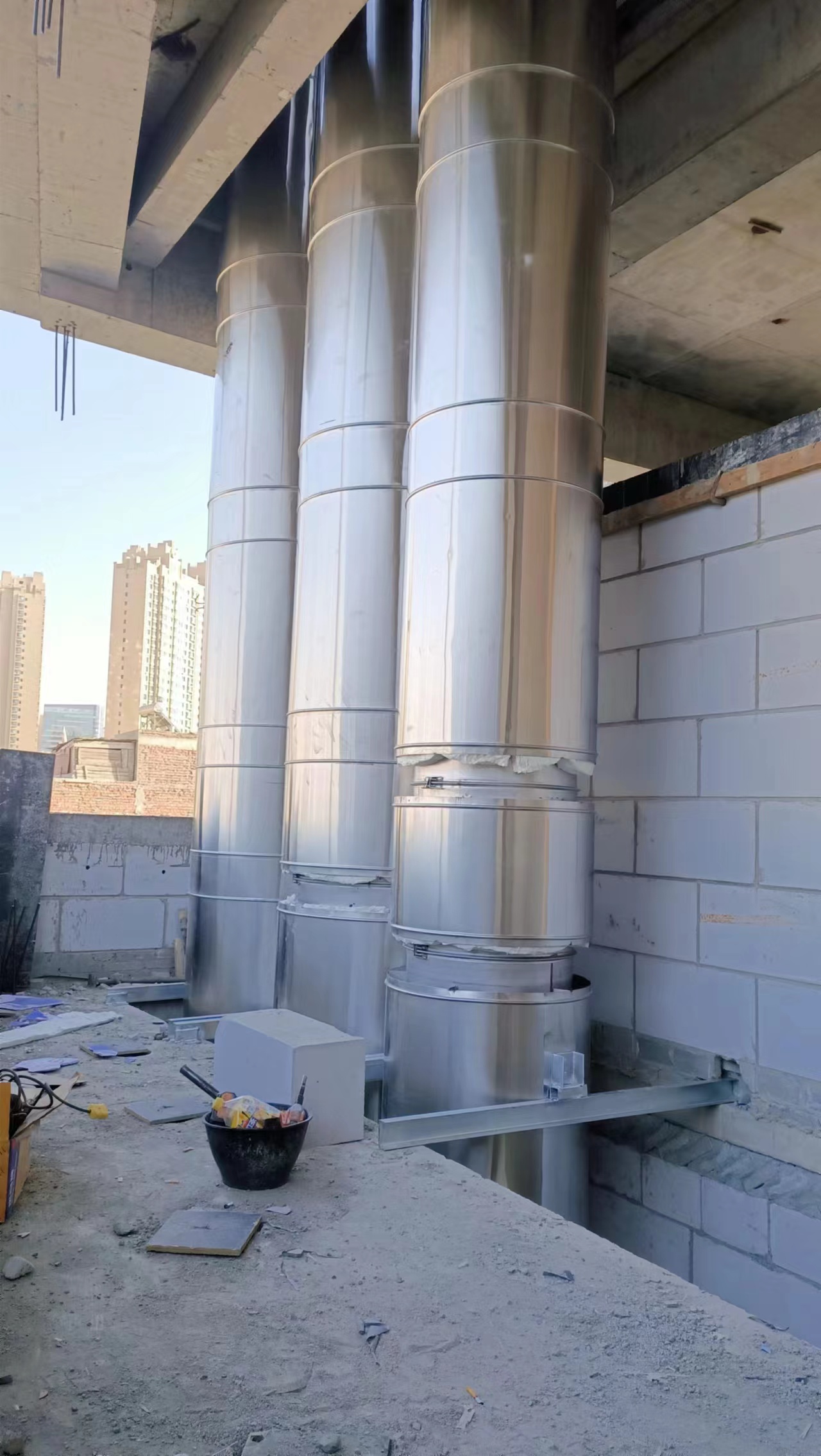 不銹鋼煙囪不同的煙囪類型